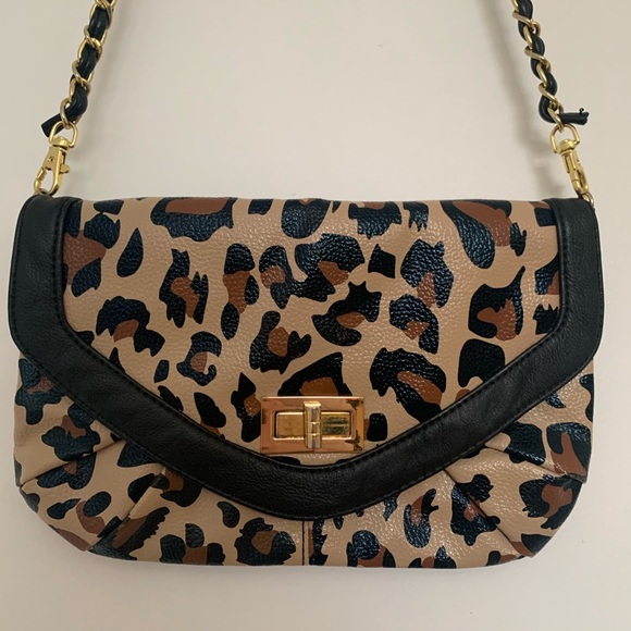 Leopard Print Crossbody Bag - Picture 1 of 5